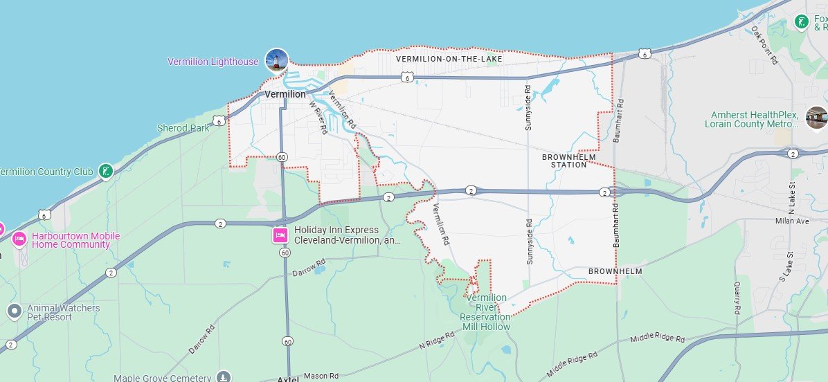 VERMILLION OHIO TITAN SHOWER DOOR