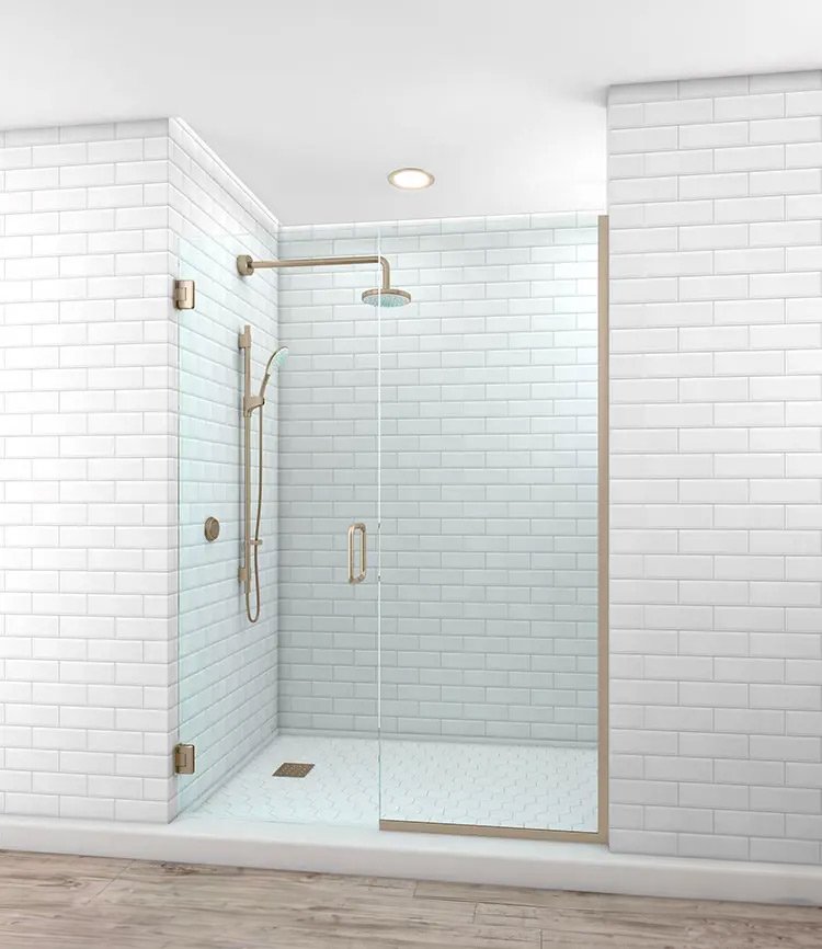 Heavy Glass Pivot Shower Door