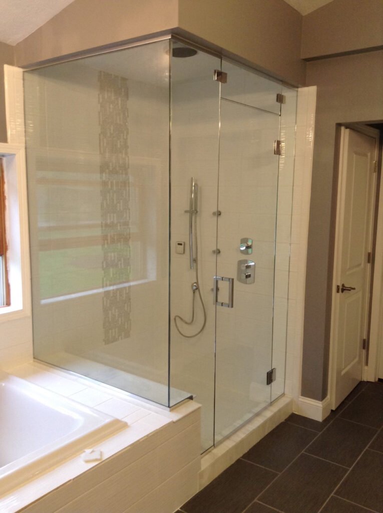 17 FRAMELESS ENCLOSURE - STEAM _ TRANSOM