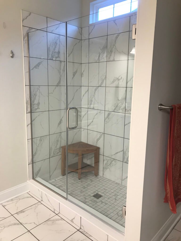 6 FRAMELESS DOOR AND INLINE